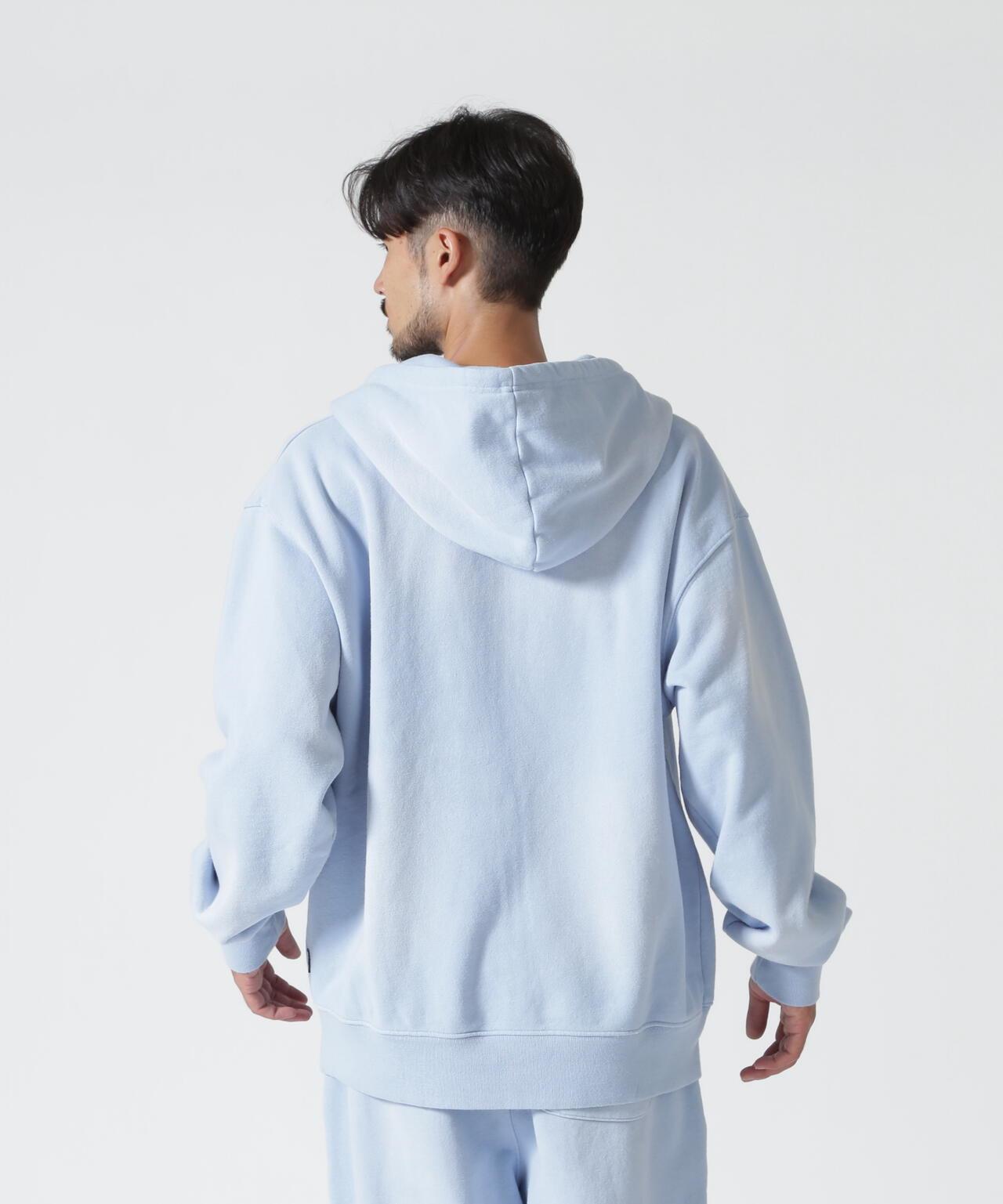 WIND AND SEA / SULFUR DYEING LOGO ZIP SWEATSHIRT