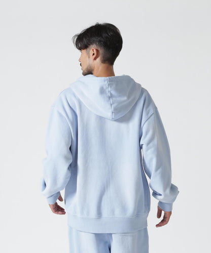 WIND AND SEA / SULFUR DYEING LOGO ZIP SWEATSHIRT