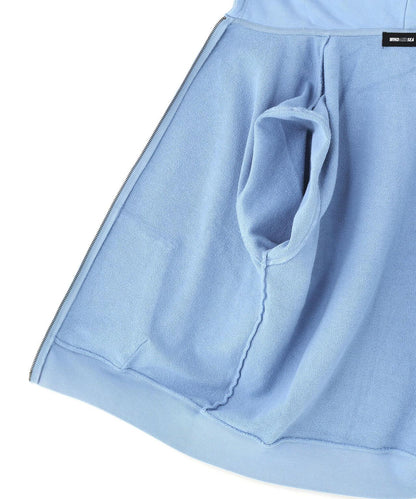 WIND AND SEA / SULFUR DYEING LOGO ZIP SWEATSHIRT
