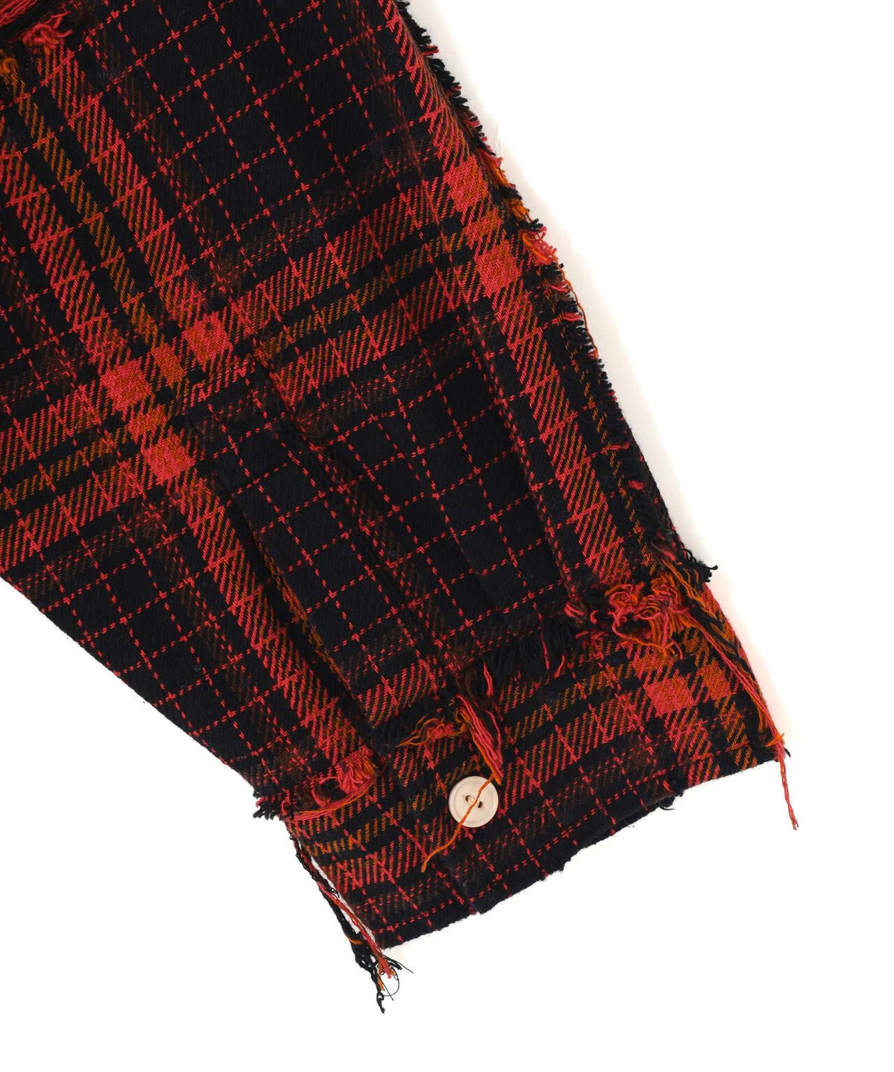 【&DEPOT限定】DankeSchon/FLANNEL DAMAGE SHIRTS