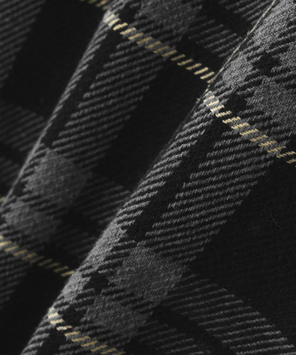 【&DEPOT限定】DankeSchon/FLANNEL DAMAGE SHIRTS