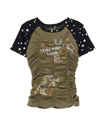 MAVYTH/メヴィス/STARRY UNICORN GATHER TEE