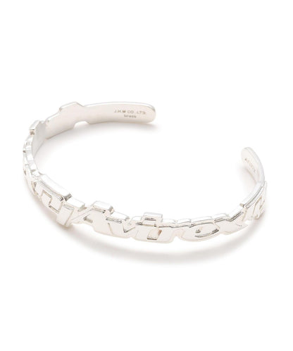 AVIREX by J.H.M CO.,LTD. GOALERS SIGNATURE LOGO BANGLE