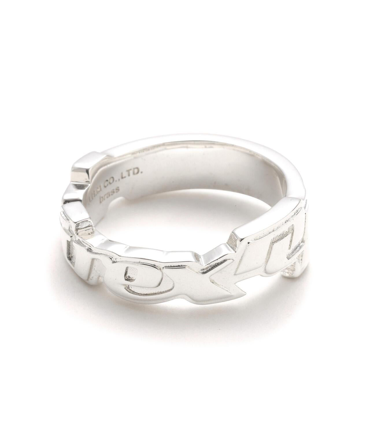 AVIREX by J.H.M CO.,LTD. GOALERS SIGNATURE LOGO RING