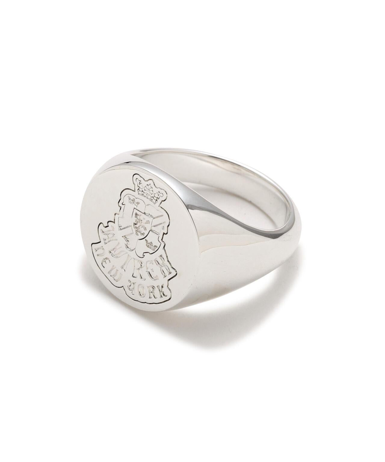 AVIREX by J.H.M CO.,LTD. VARSITY ARCHIVES CROWN & LION SIGNET RING