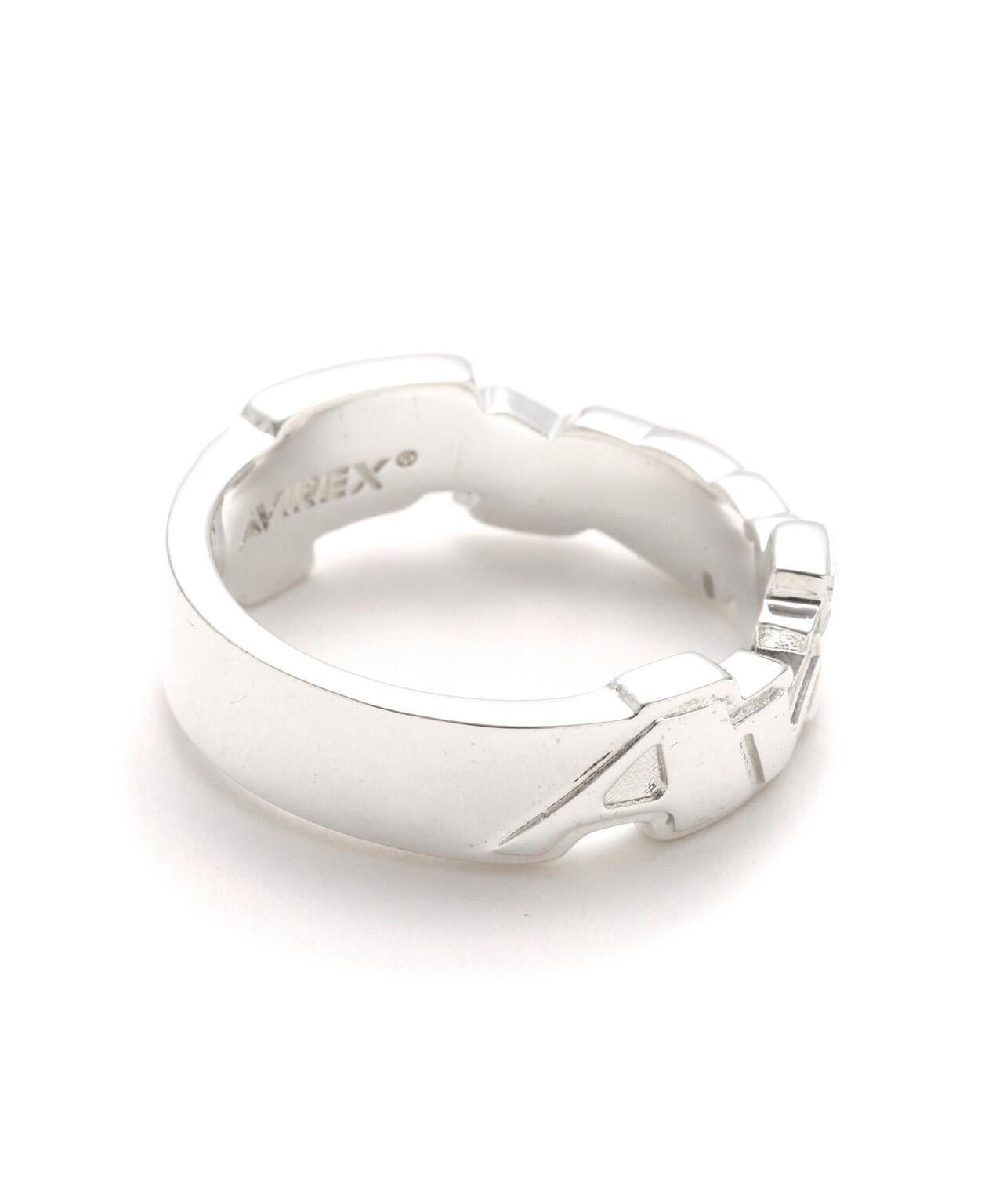 AVIREX by J.H.M CO.,LTD. GOALERS SIGNATURE LOGO RING