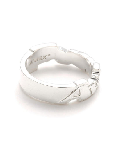 AVIREX by J.H.M CO.,LTD. GOALERS SIGNATURE LOGO RING