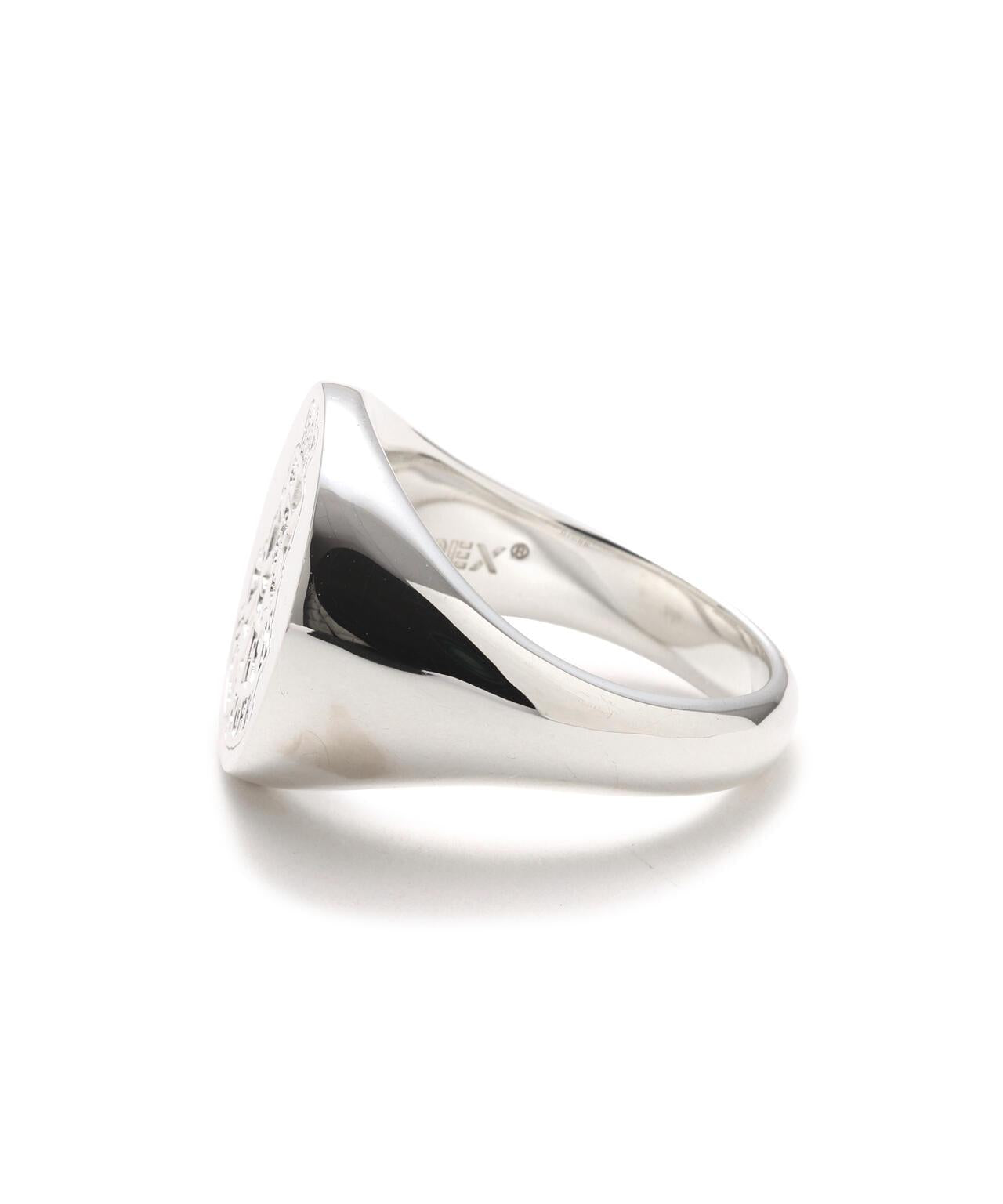 AVIREX by J.H.M CO.,LTD. VARSITY ARCHIVES CROWN & LION SIGNET RING