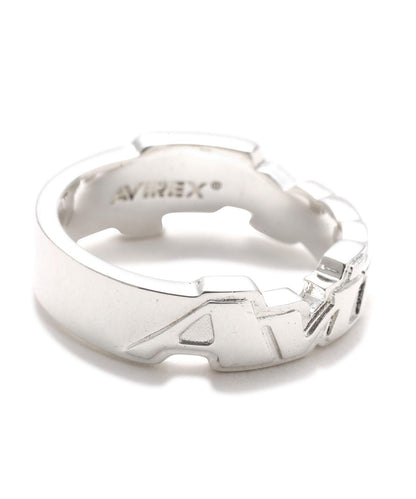AVIREX by J.H.M CO.,LTD. GOALERS SIGNATURE LOGO RING