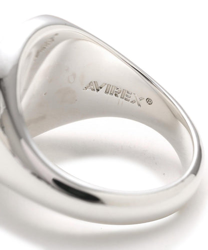 AVIREX by J.H.M CO.,LTD. VARSITY ARCHIVES CROWN & LION SIGNET RING