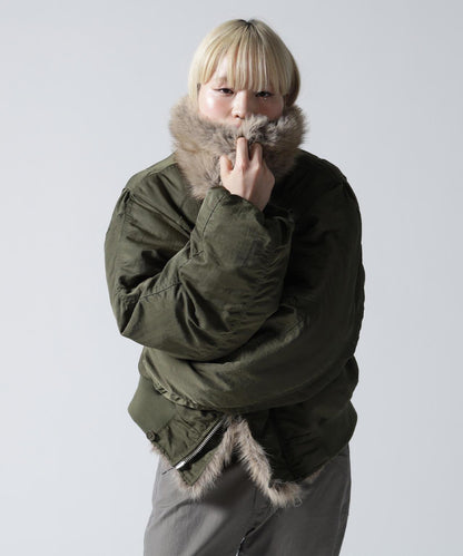 FR(13)NDS/フレンズ/REVERSIBLE FUR NYLON BLOUSON