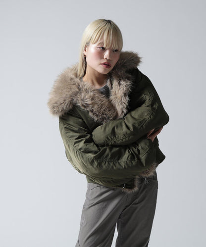 FR(13)NDS/フレンズ/REVERSIBLE FUR NYLON BLOUSON