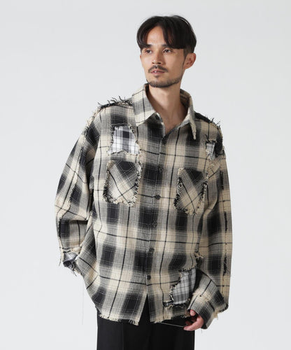 FR(13)NDS/フレンズ/DAMAGE LAYER SHIRT