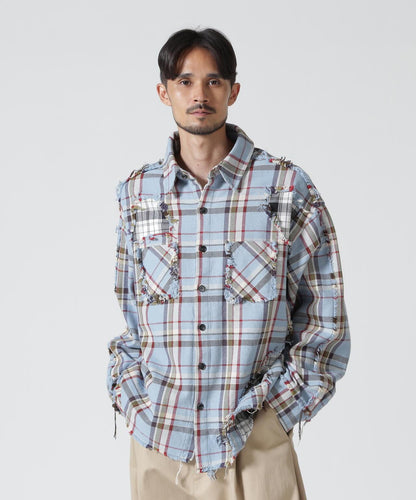 FR(13)NDS/フレンズ/DAMAGE LAYER SHIRT