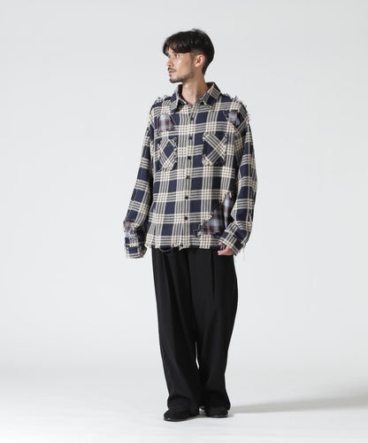FR(13)NDS/フレンズ/DAMAGE LAYER SHIRT