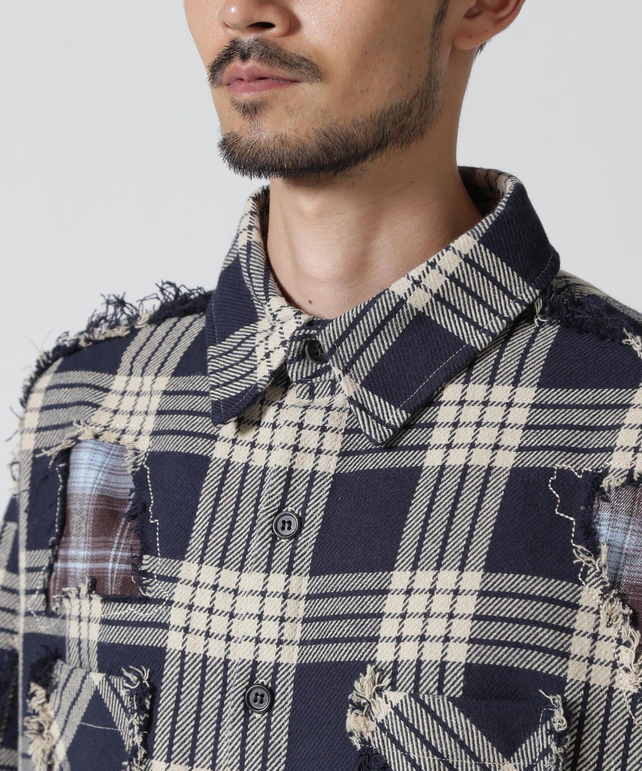 FR(13)NDS/フレンズ/DAMAGE LAYER SHIRT