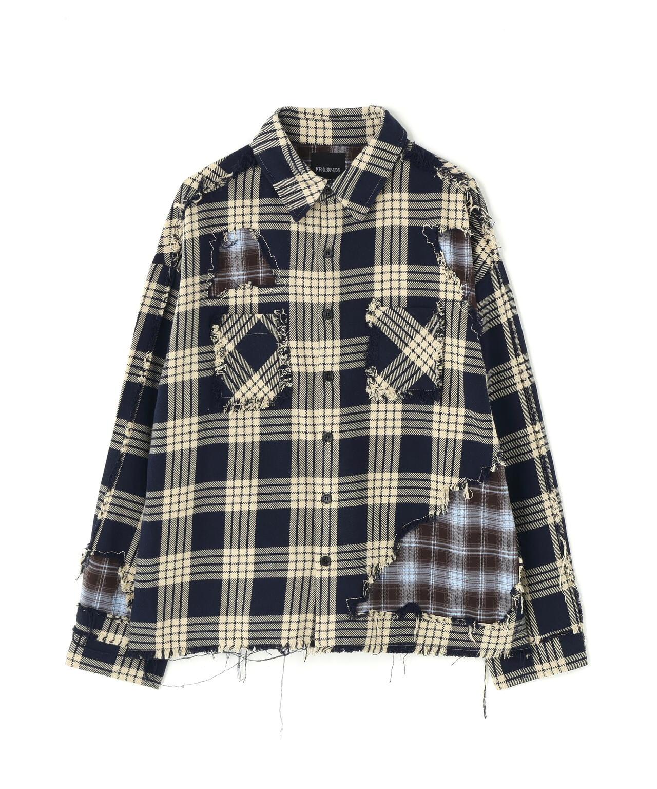 FR(13)NDS/フレンズ/DAMAGE LAYER SHIRT