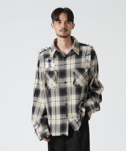 FR(13)NDS/フレンズ/DAMAGE LAYER SHIRT