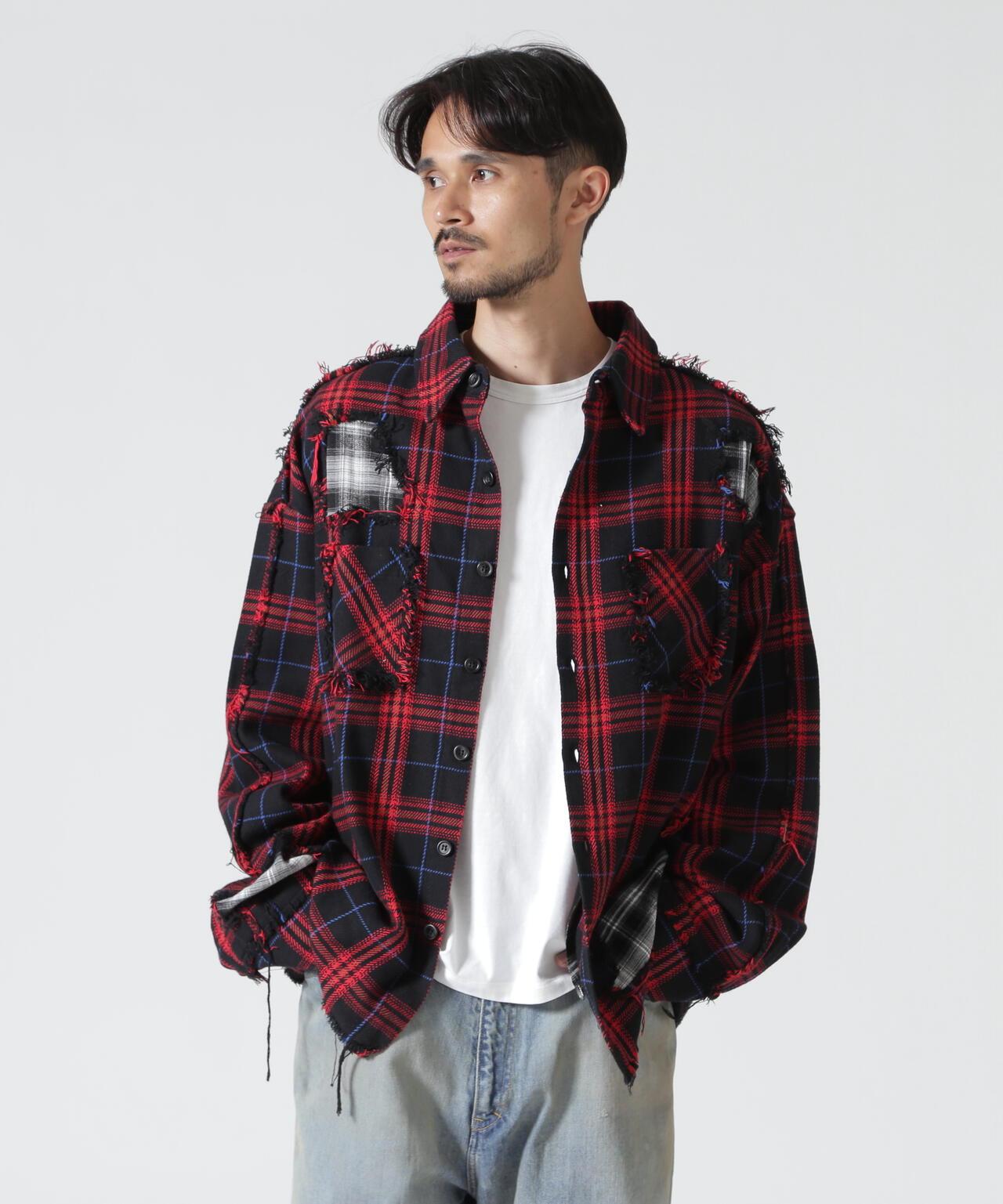 FR(13)NDS/フレンズ/DAMAGE LAYER SHIRT
