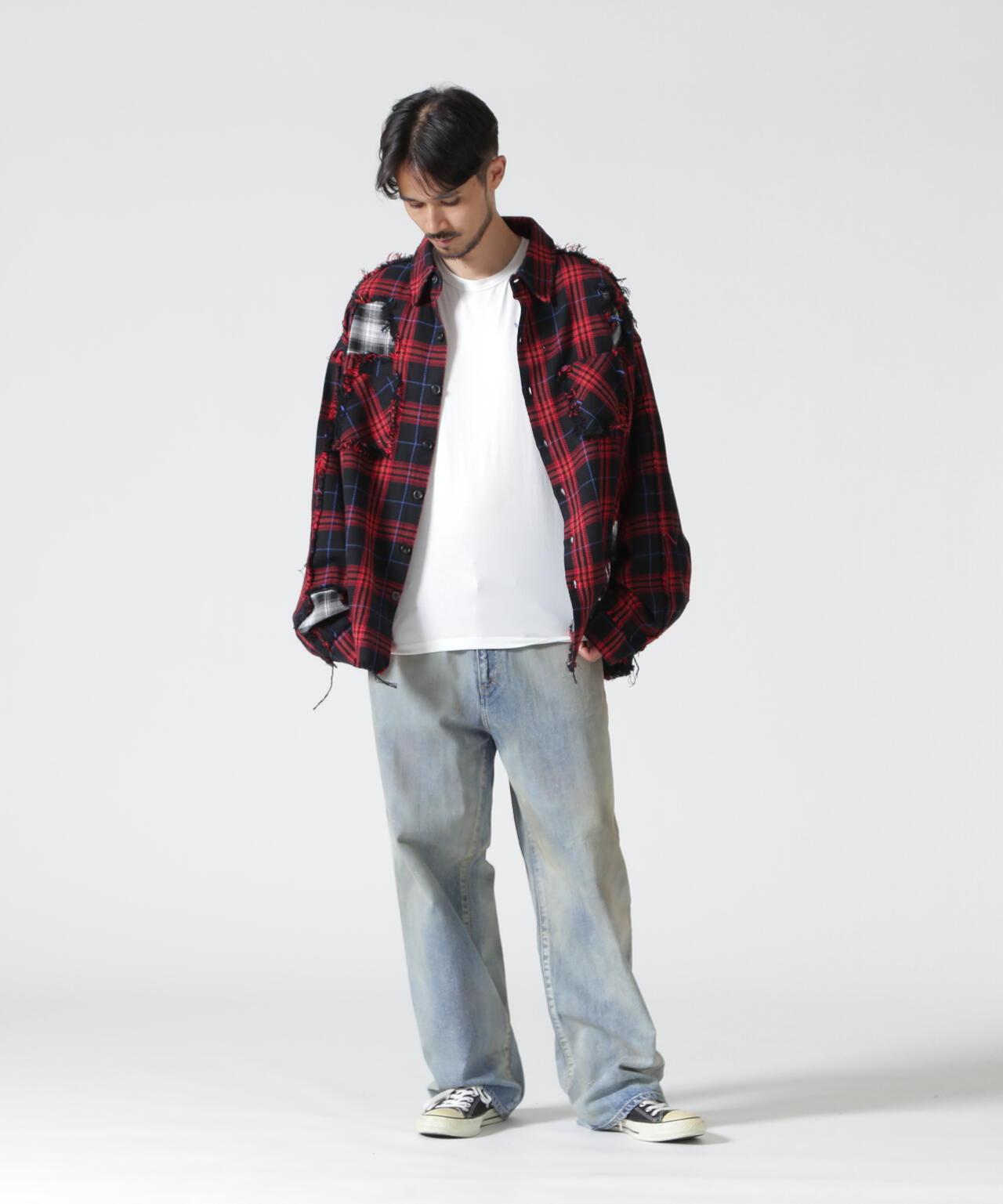 FR(13)NDS/フレンズ/DAMAGE LAYER SHIRT