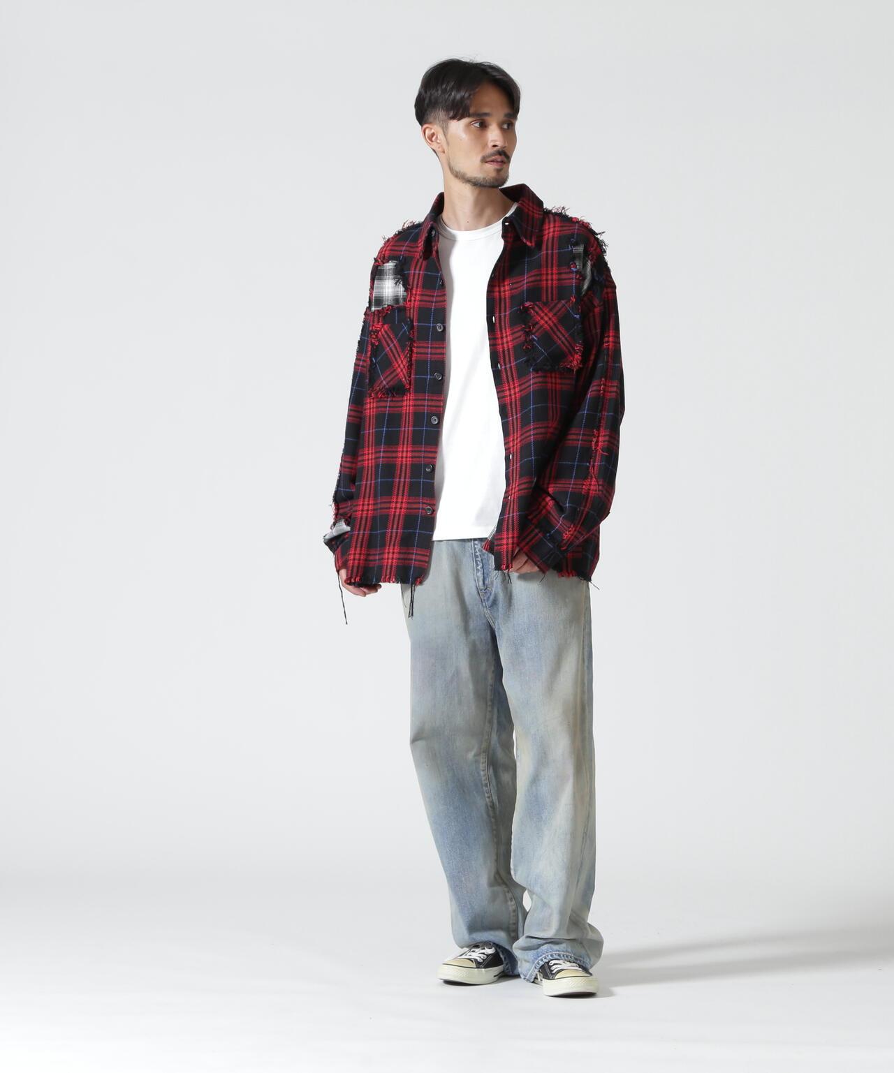 FR(13)NDS/フレンズ/DAMAGE LAYER SHIRT