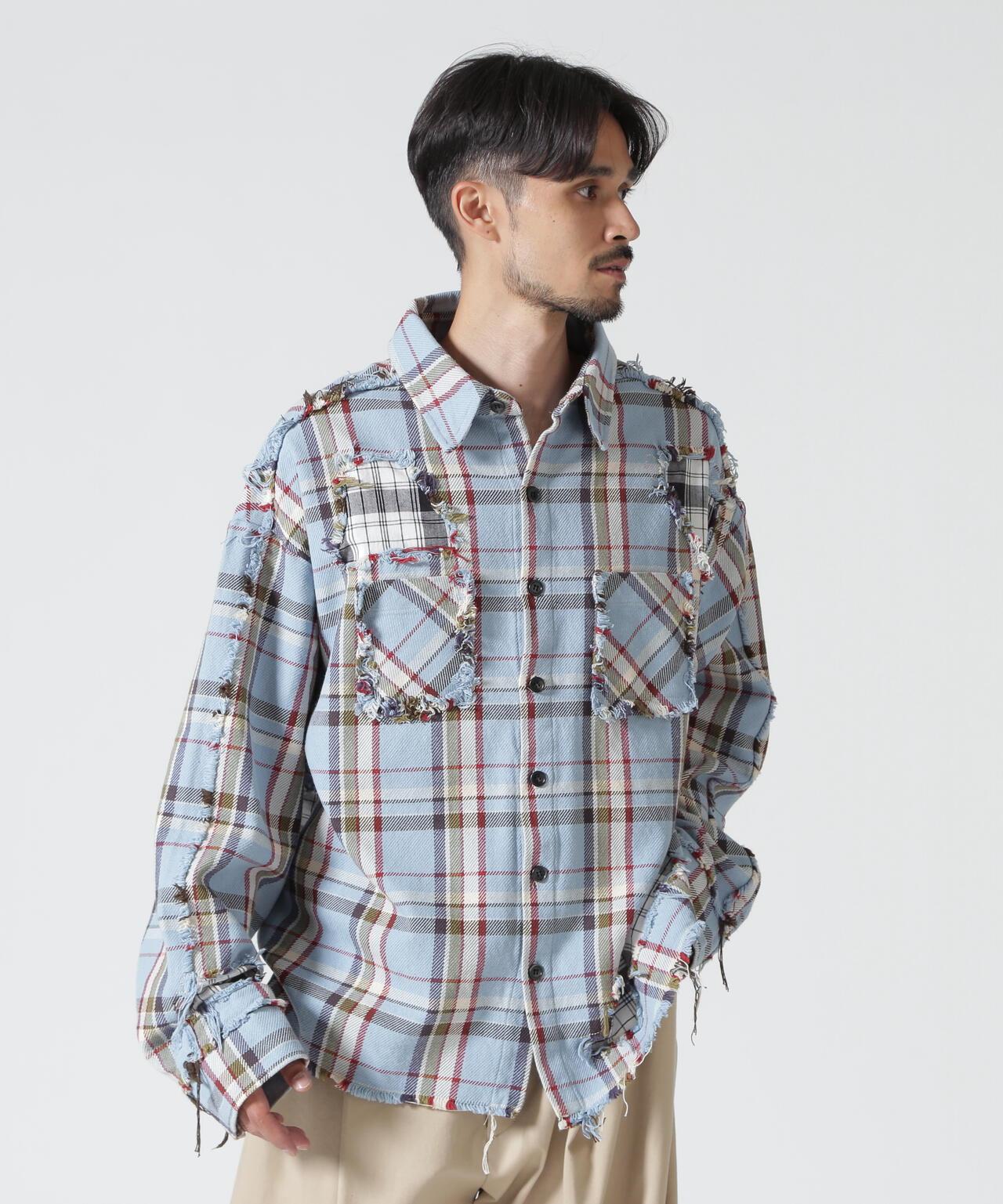 FR(13)NDS/フレンズ/DAMAGE LAYER SHIRT