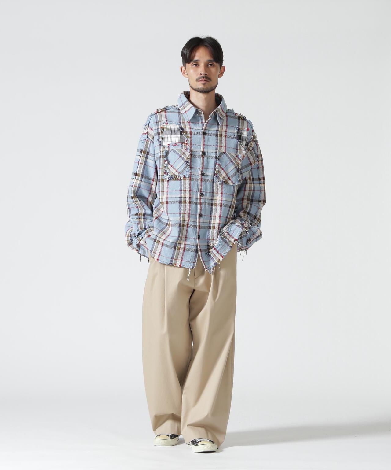 FR(13)NDS/フレンズ/DAMAGE LAYER SHIRT