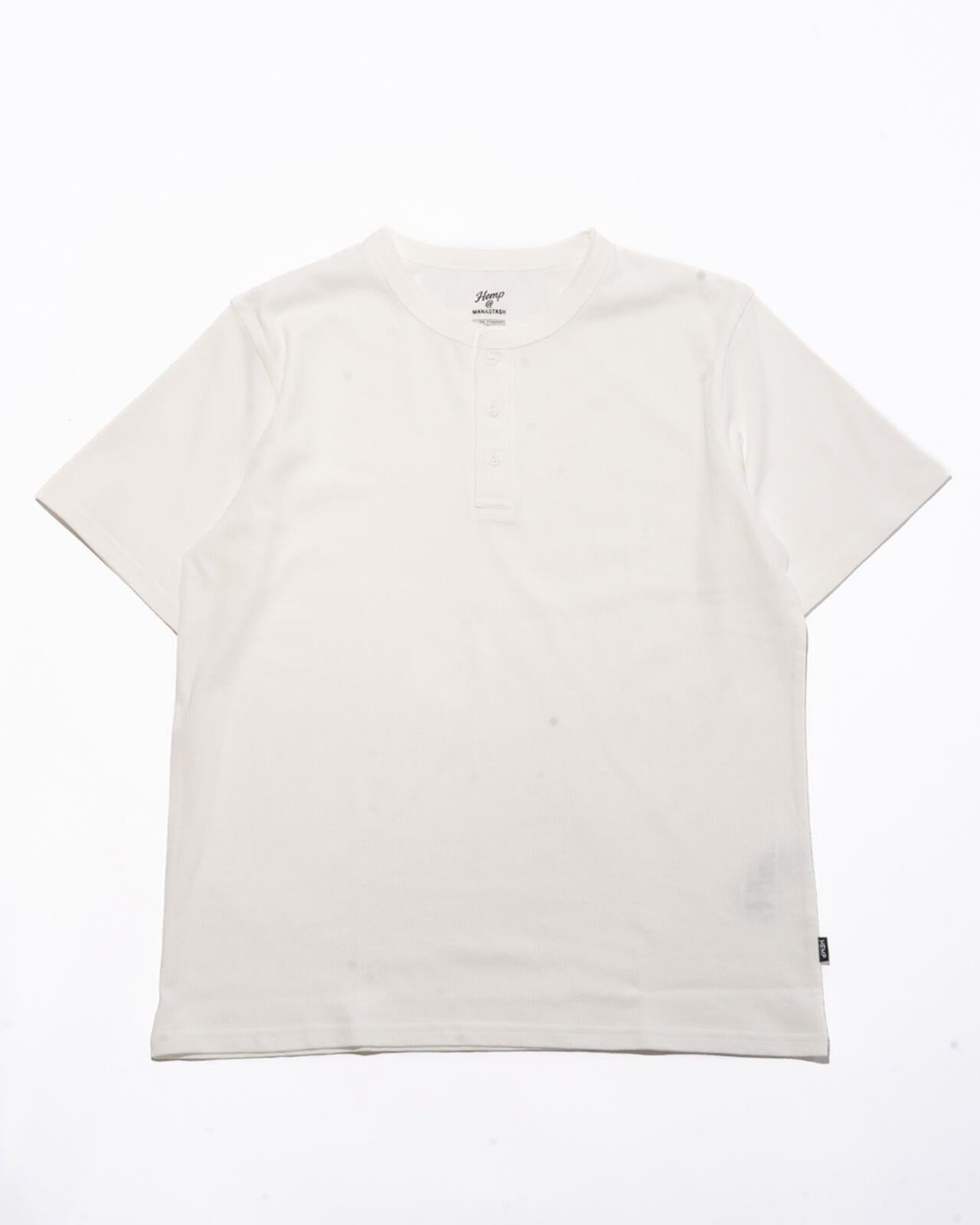 HEMP@by manastash/HEMP DAYS S/S TEE HENLEY