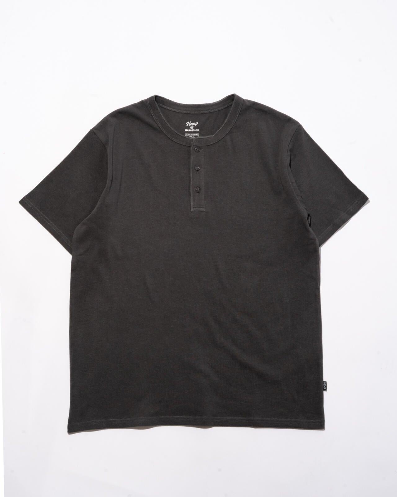 HEMP@by manastash/HEMP DAYS S/S TEE HENLEY