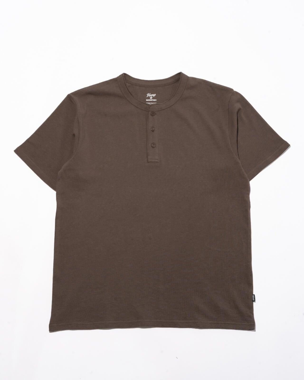 HEMP@by manastash/HEMP DAYS S/S TEE HENLEY