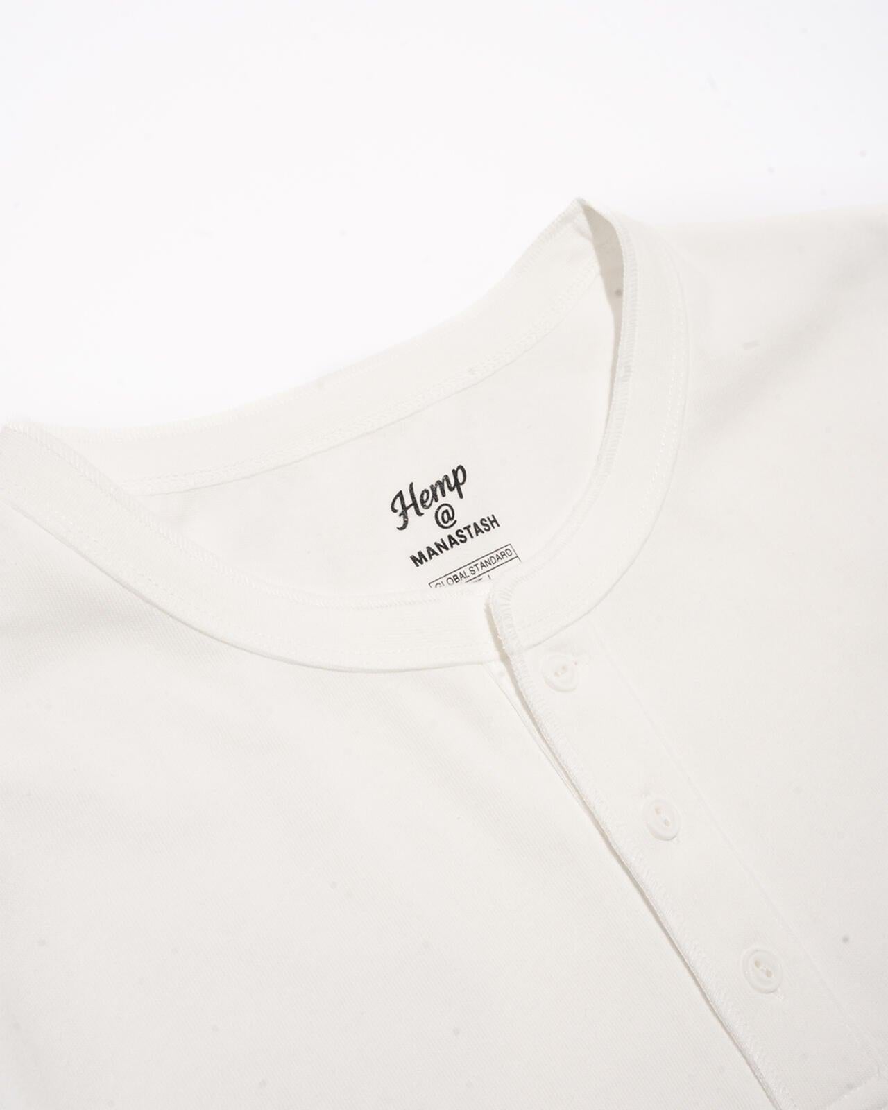 HEMP@by manastash/HEMP DAYS S/S TEE HENLEY