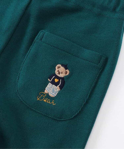 刺繡莫代爾打底褲 10分長
