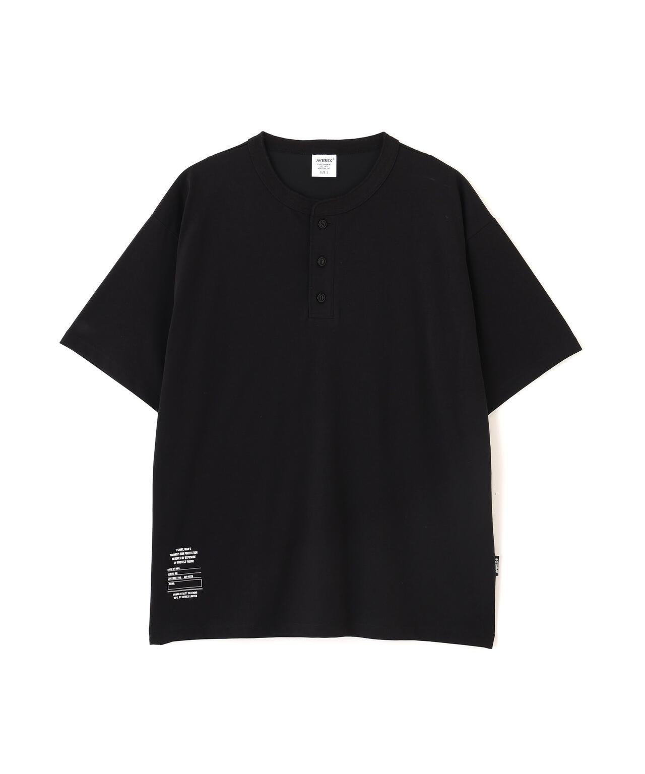 URBAN GEAR HEAT SHIELD HENRY NECK T-SHIRT
