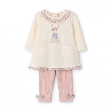 Liberty Applique 兔子連體衣