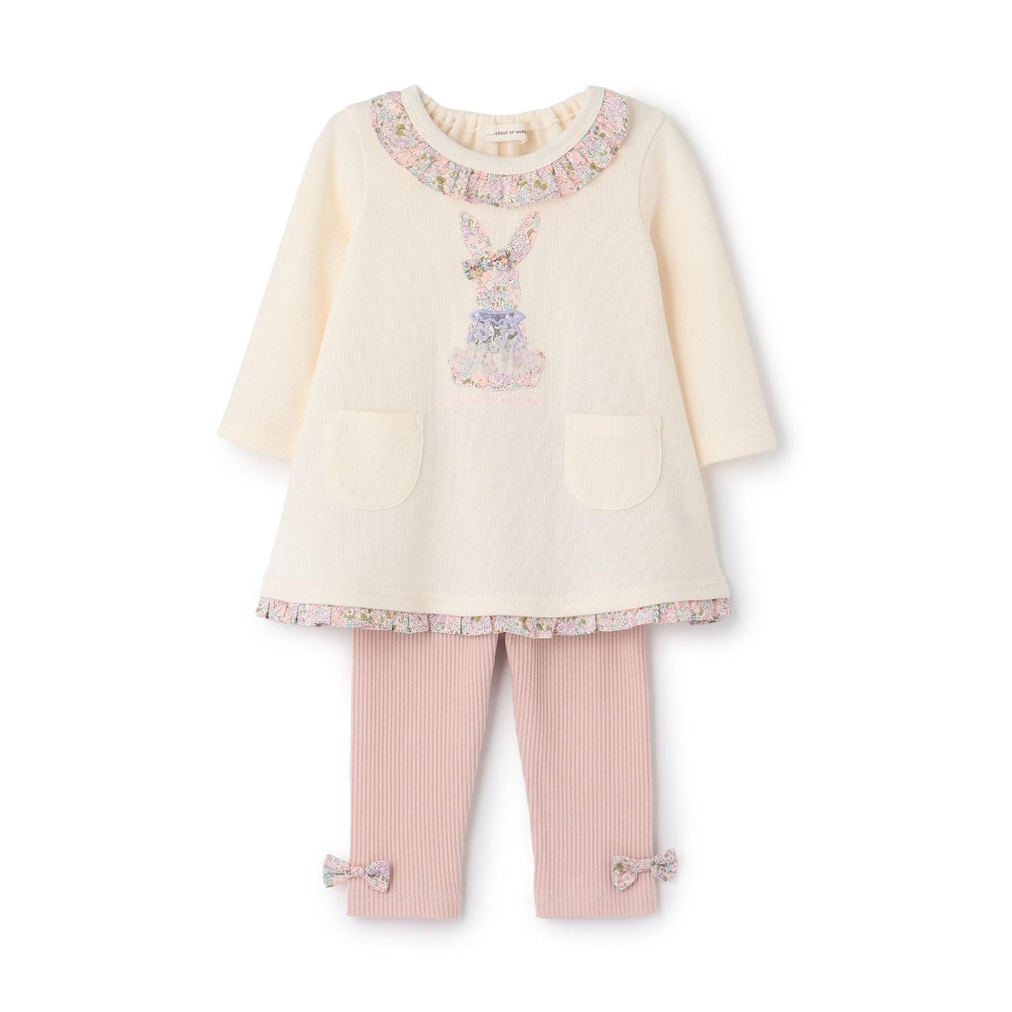 Liberty Applique 兔子連體衣