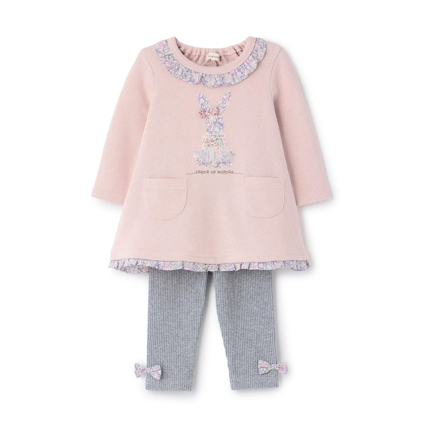 Liberty Applique 兔子連體衣