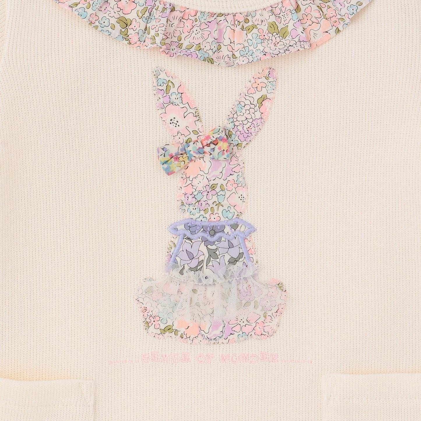 Liberty Applique 兔子連體衣