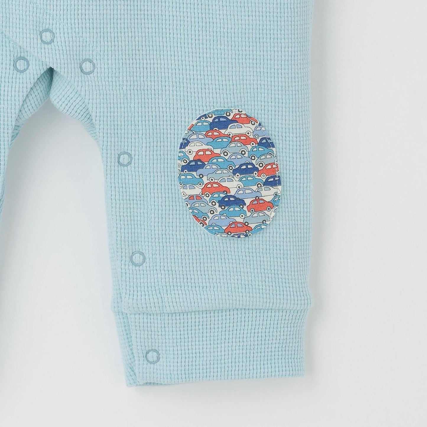 自由女神貼布刺繡連體衣