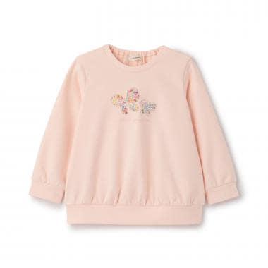 蝴蝶結貼花衛衣