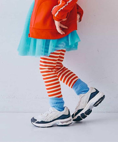 彈力羅紋打底褲