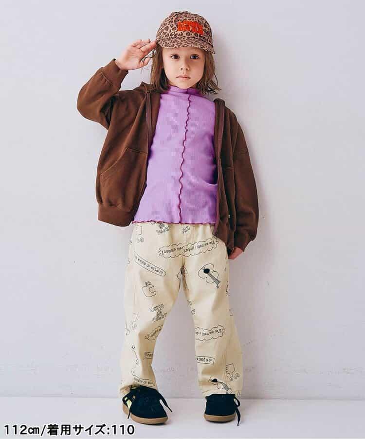 可選3款撞色印花斜紋牛仔褲 全12色