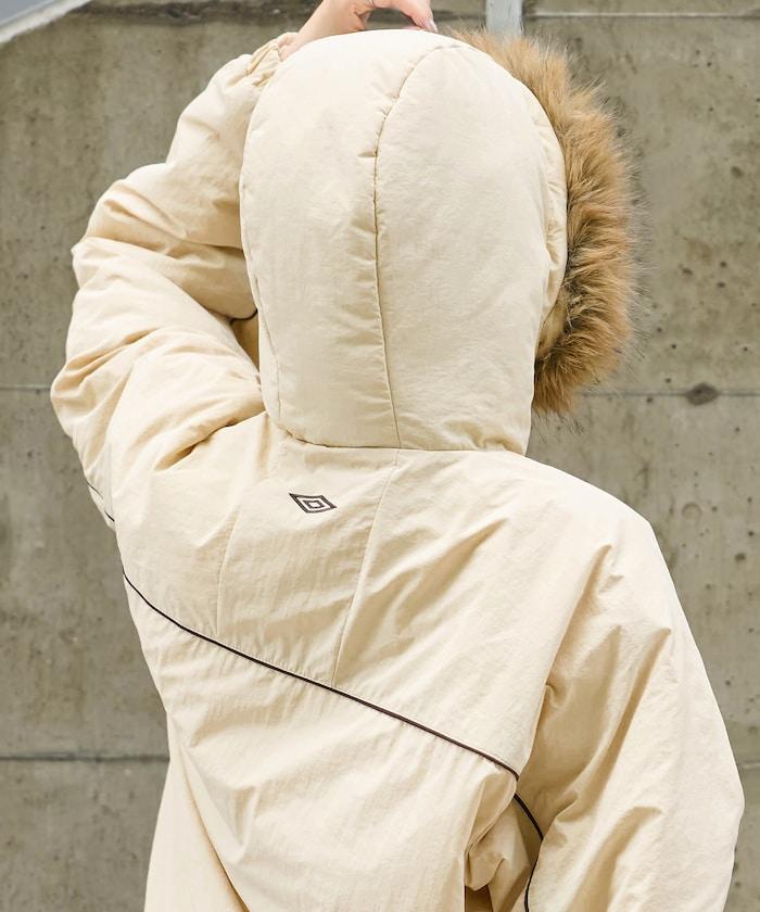 聯名 Fur Hoodie Nylon Jacket