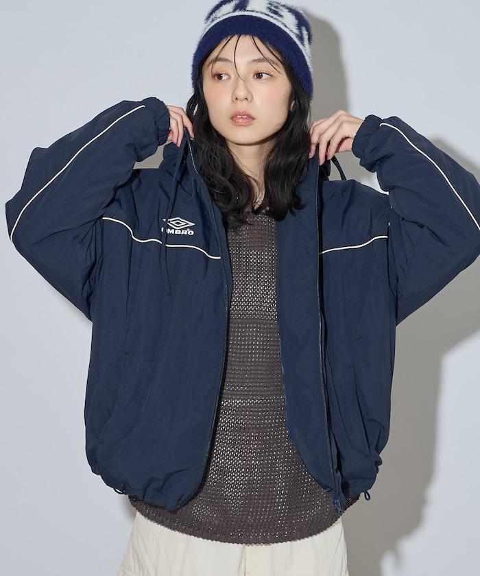 聯名 Fur Hoodie Nylon Jacket