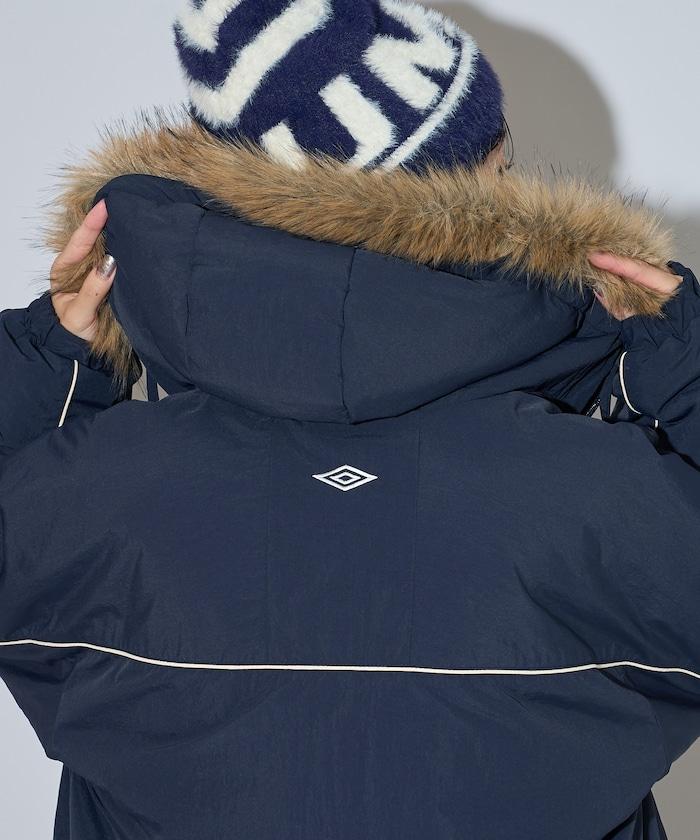 聯名 Fur Hoodie Nylon Jacket