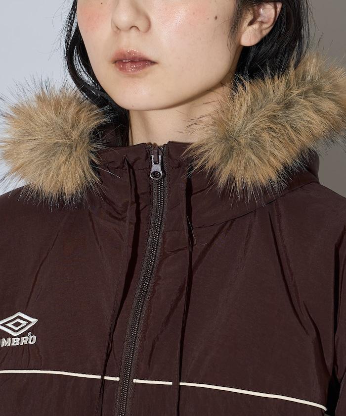 聯名 Fur Hoodie Nylon Jacket