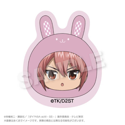 ダイヤのA actII -Second Season-（鑽石王牌 actII -Second Season-） 丸Meits系列 兔子ver. 小湊春市 夾子