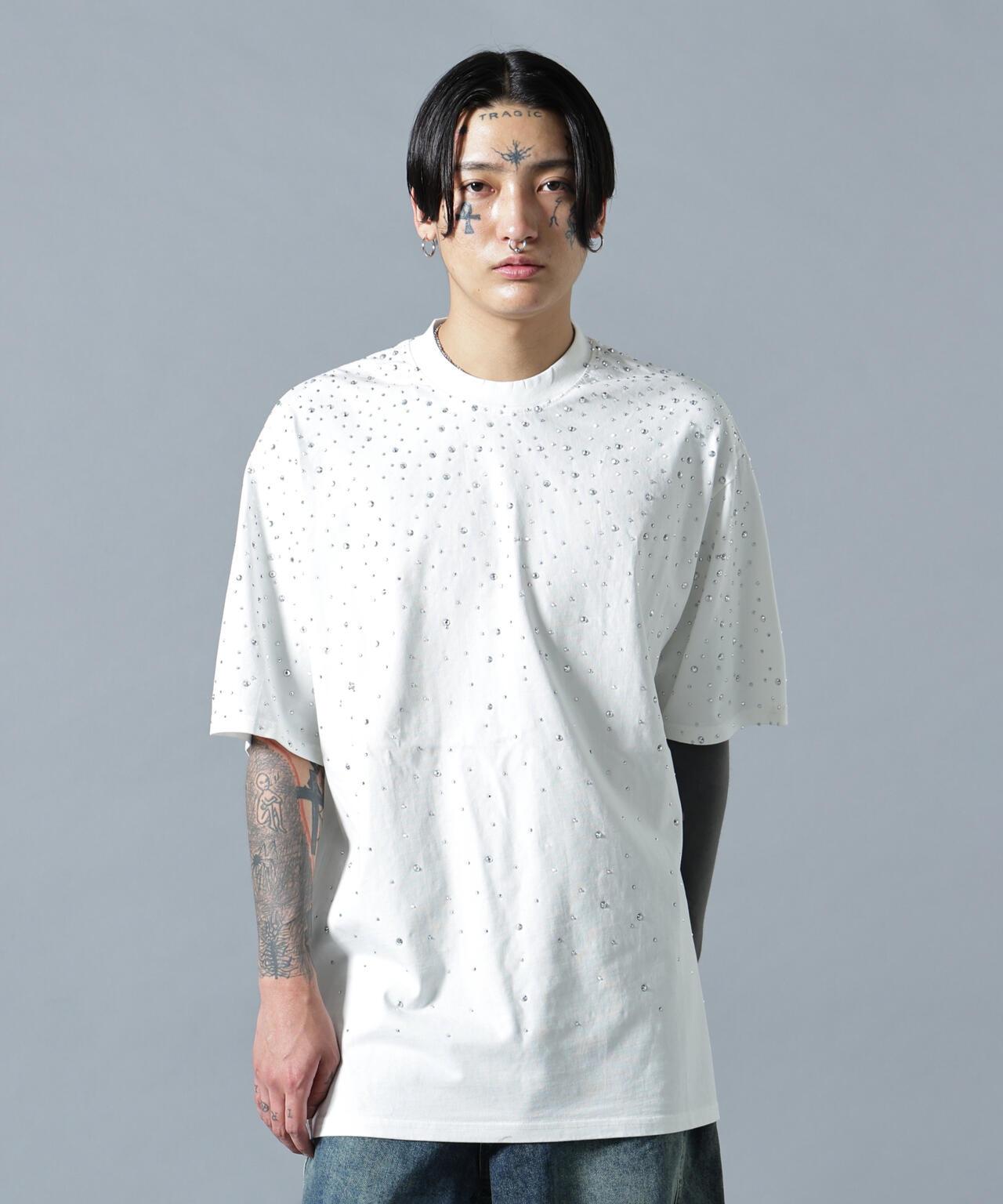 MAVYTH/メヴィス/RHINESTONE TEE