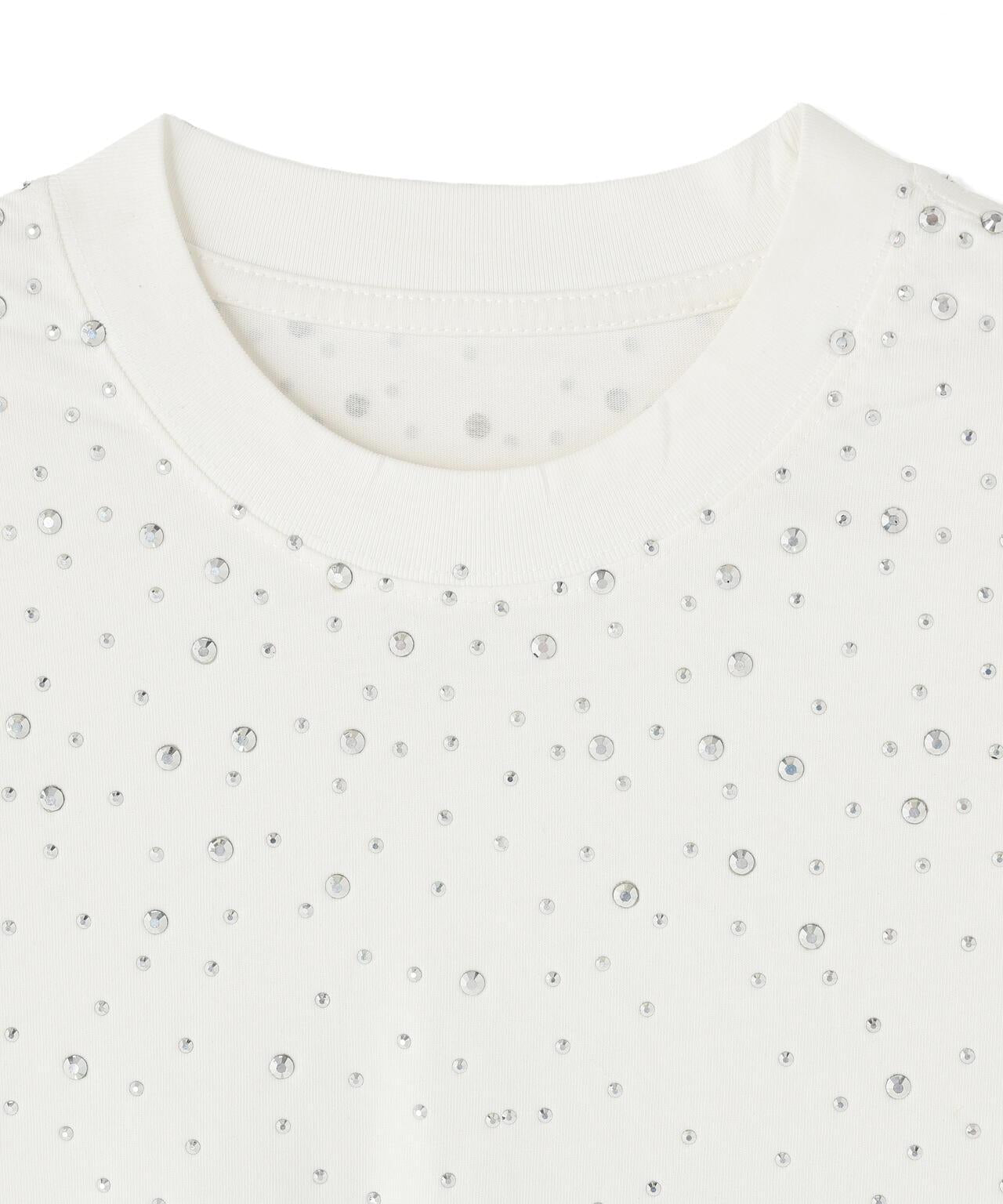 MAVYTH/メヴィス/RHINESTONE TEE