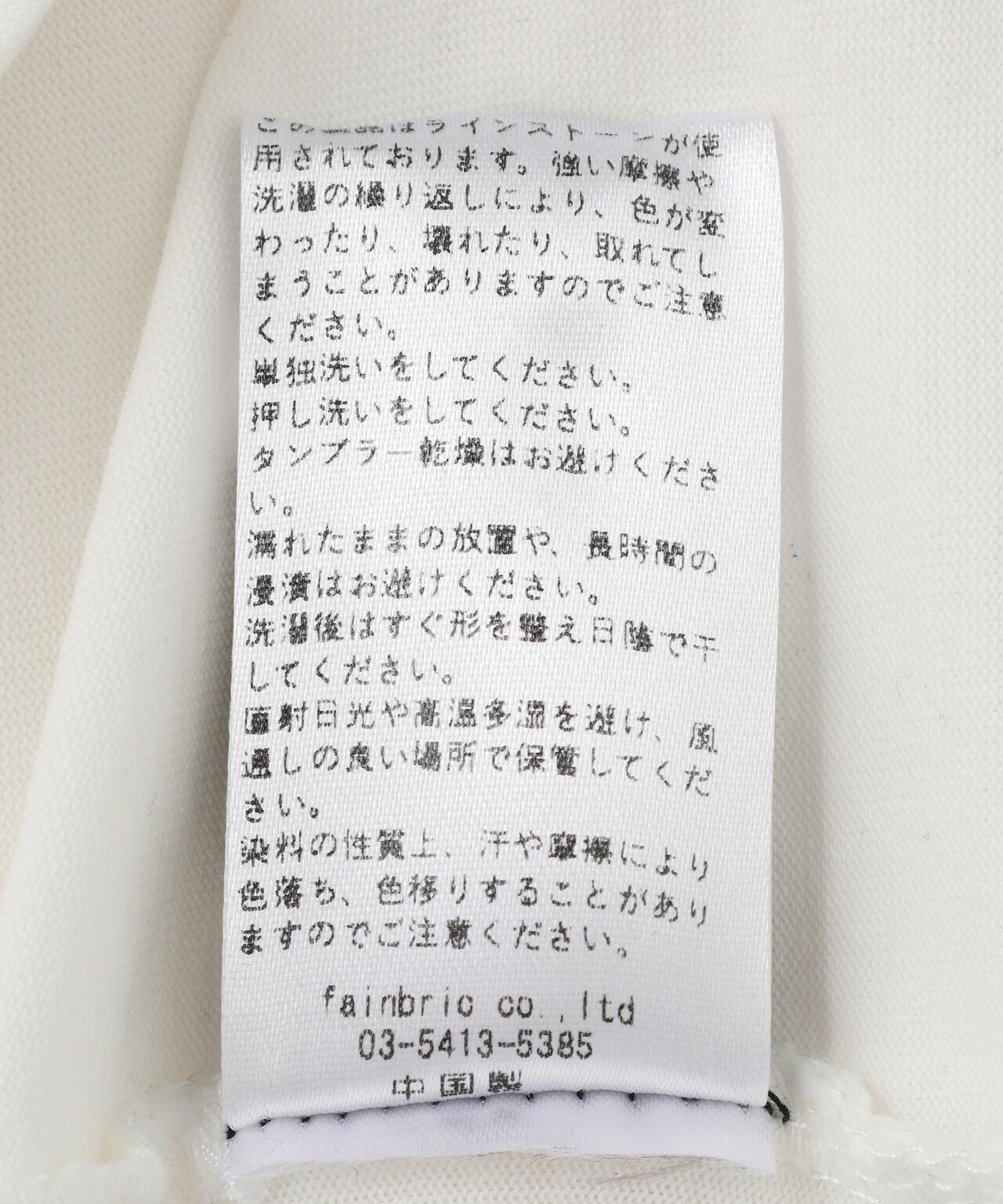 MAVYTH/メヴィス/RHINESTONE TEE