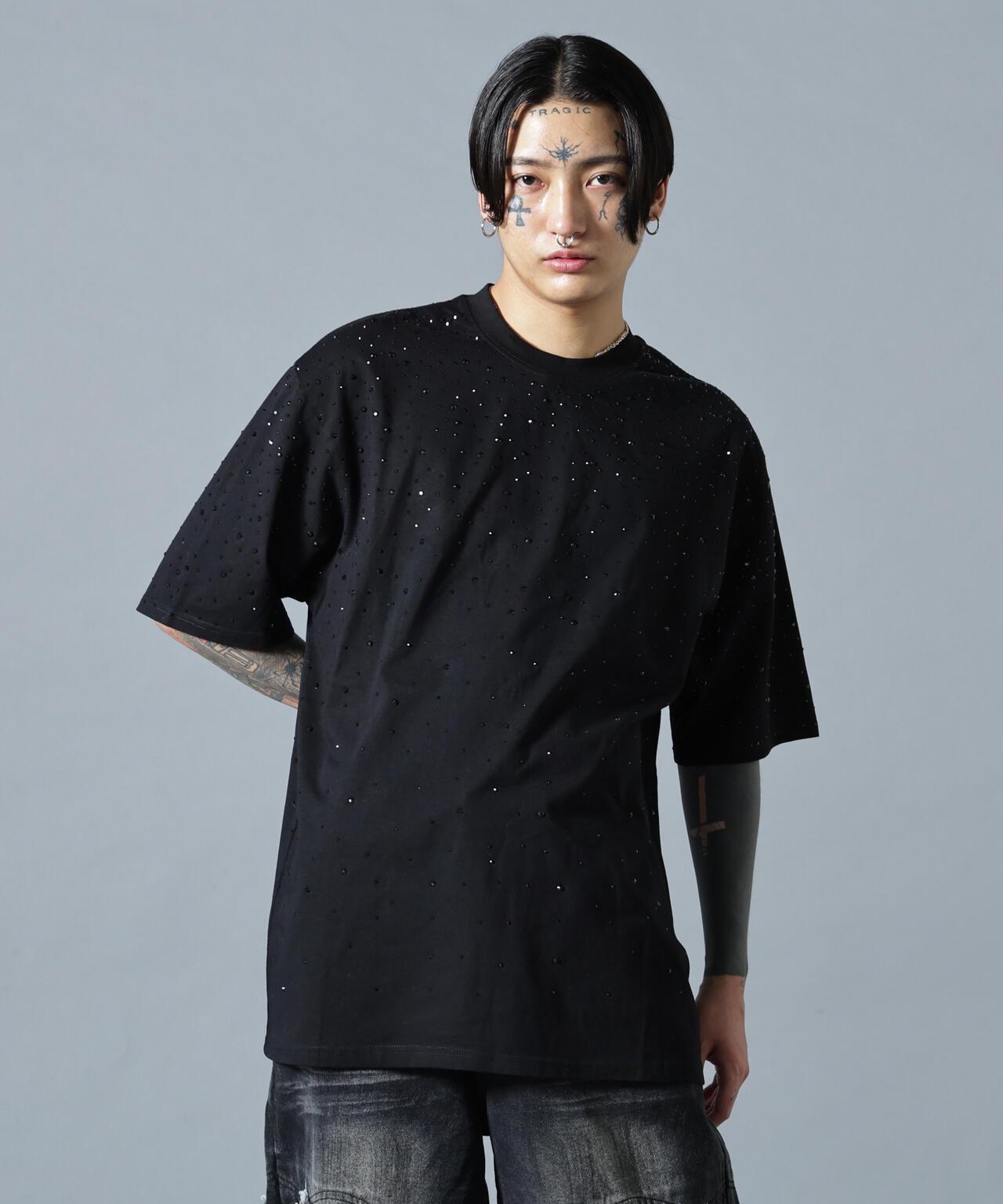 MAVYTH/メヴィス/RHINESTONE TEE